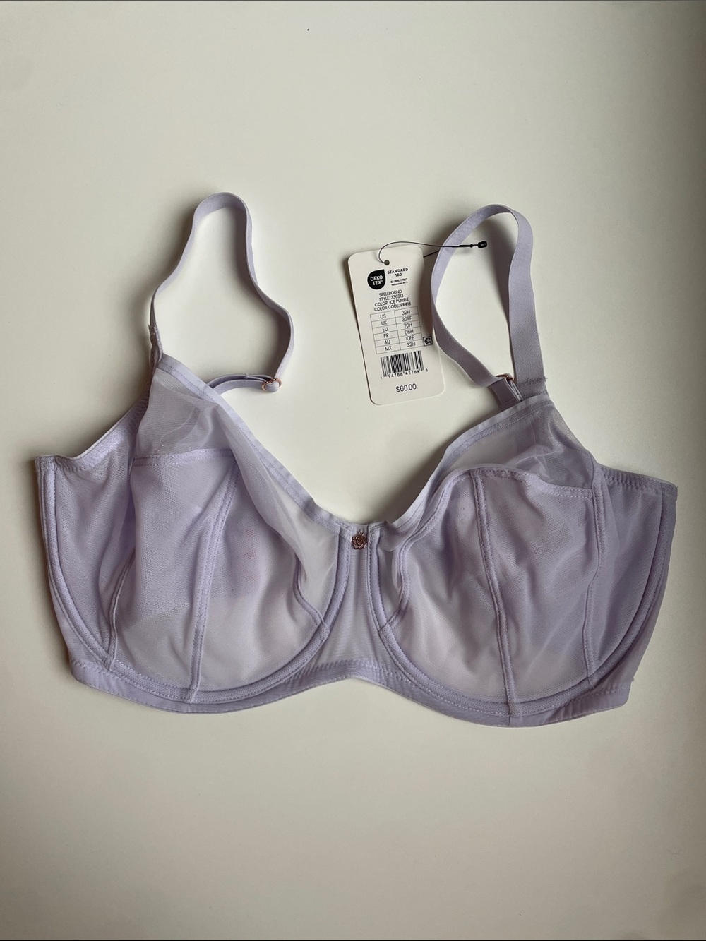 Skarlett Blue Full Coverage Bra in 32H NWT